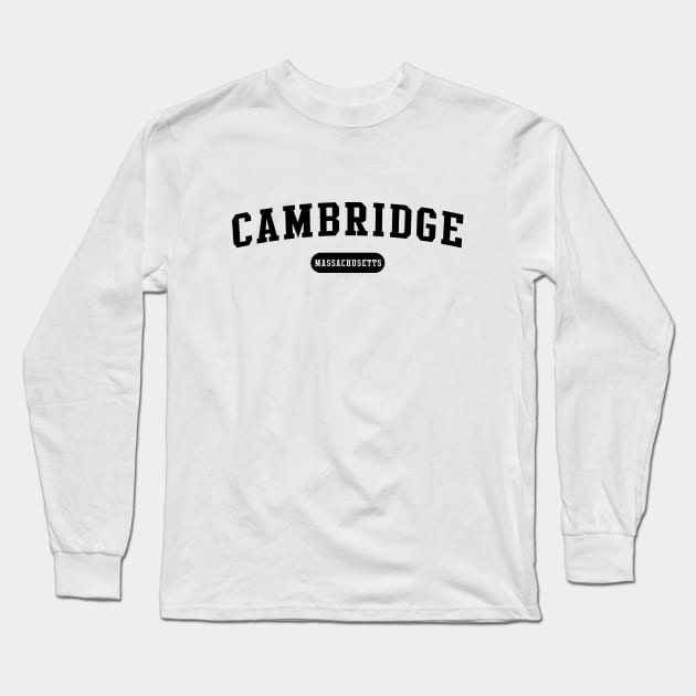 Cambridge, MA Long Sleeve T-Shirt by Novel_Designs